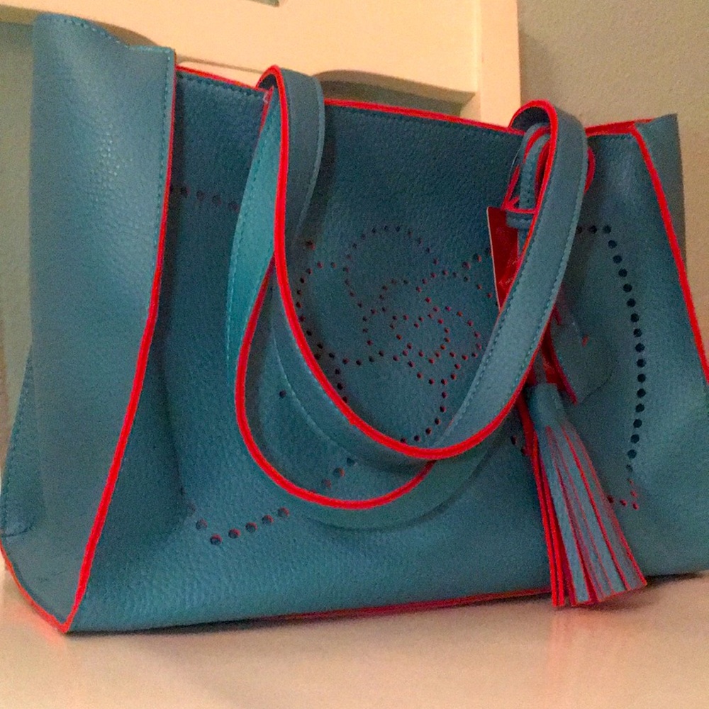 Blue and Scarlet Handbag ❤️💙